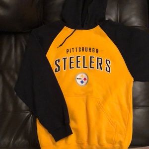 Pittsburgh Steelers Reebok hoodie.